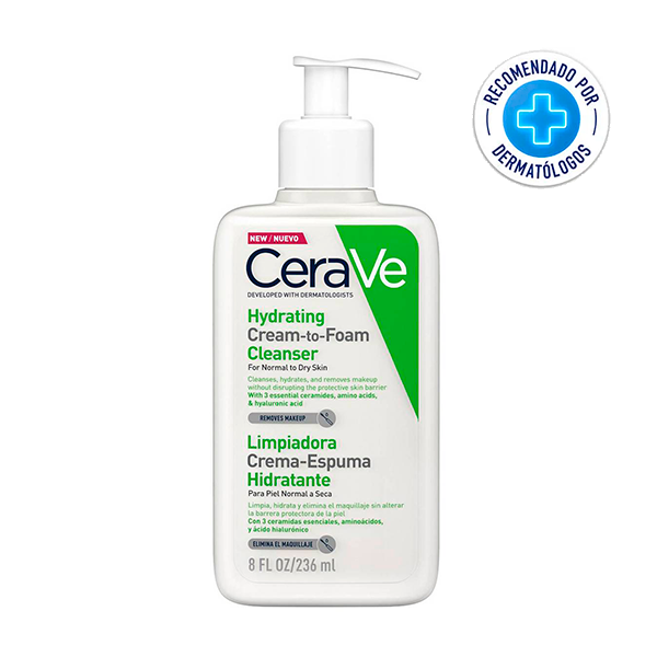 Jabón Crema Espuma Hidratante CeraVe