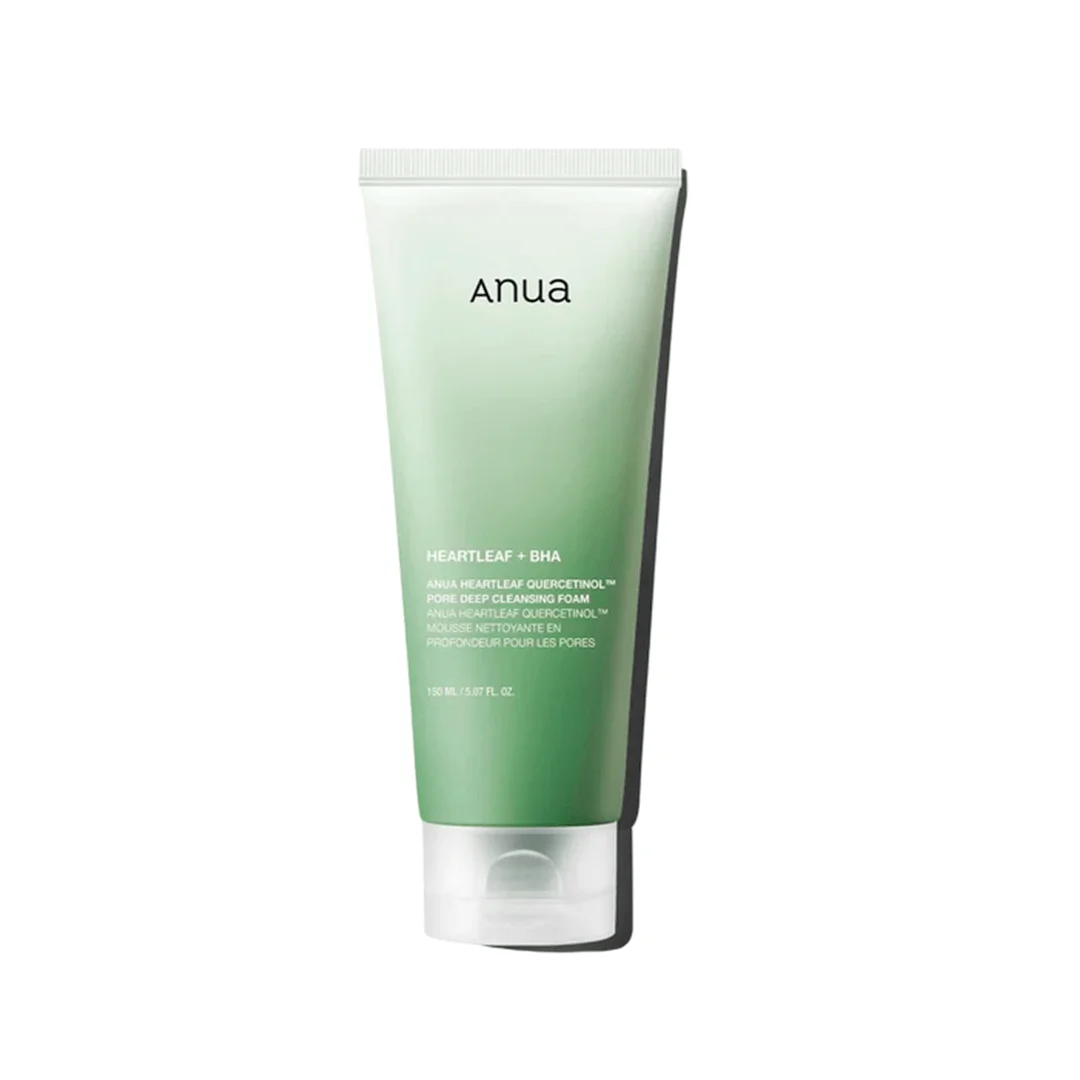 Jabón Heartleaf Quercetinol Pore Deep Cleansing Foam 150 ml ANUA
